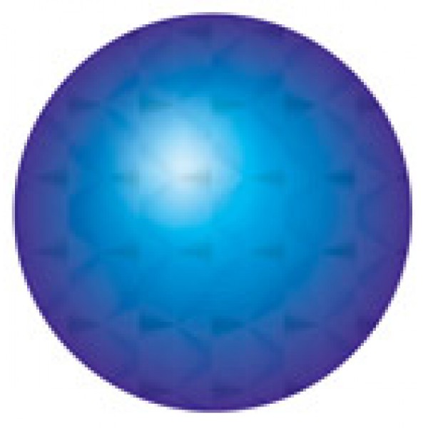Кружок Ø 1.6 , 15 шт , голография , силикон (синий)