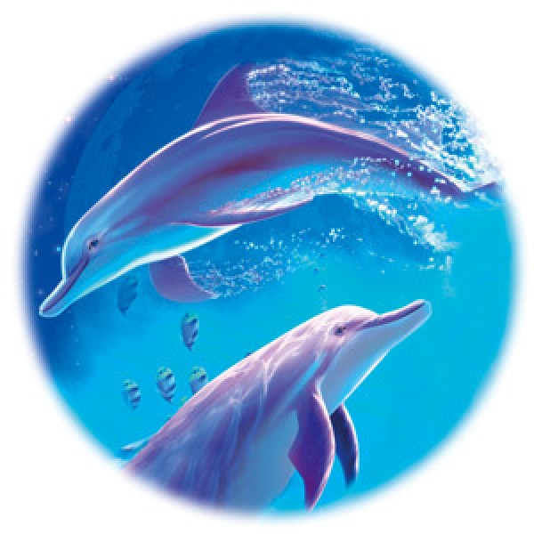 Дельфины №1 Ø56 см (на запаску)