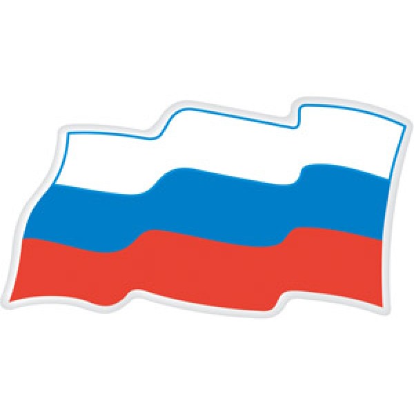 Rus-флаг (5х9.5) силикон, комплект