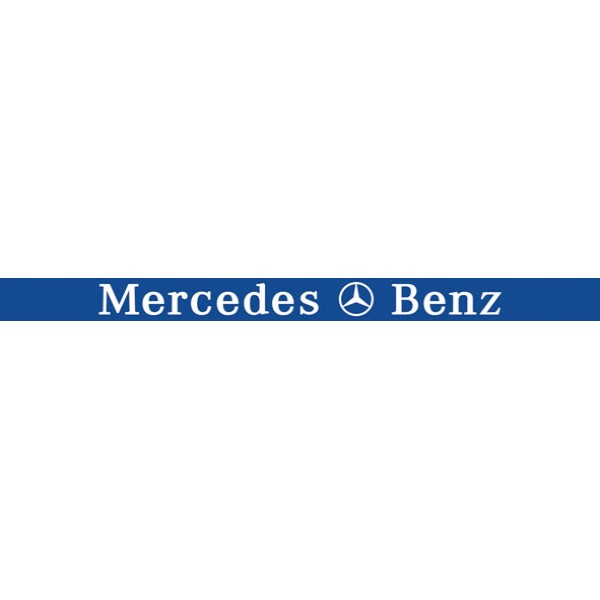 Mercedes , синий фон (16x220)