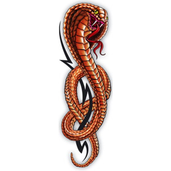 Змея-tatoo(разм. 5х16)упак. 10 шт