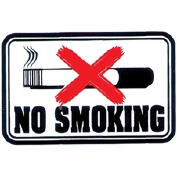 No smoking (7х5) ,упак. 10 шт