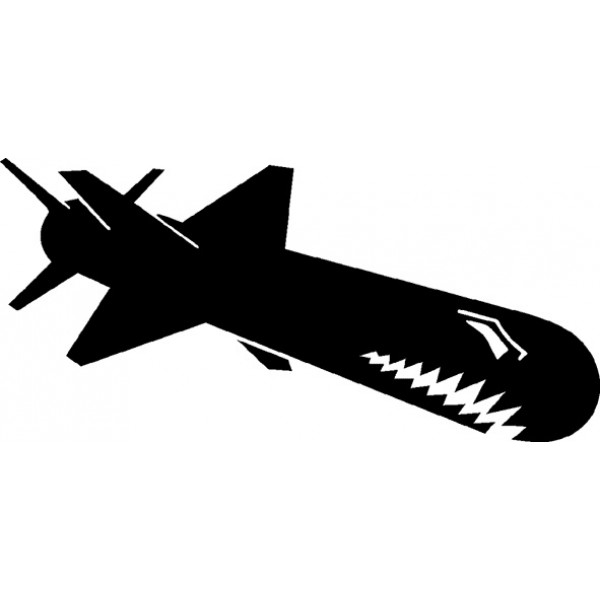 SharkRocket , черный (9.5х23)