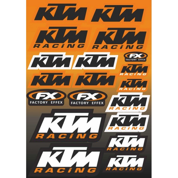 "KTM racing" (25х35 см)