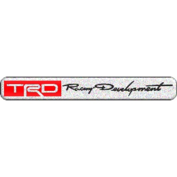 объемная  эмблема " TRD" (1,5х11,2 см) 2 шт.