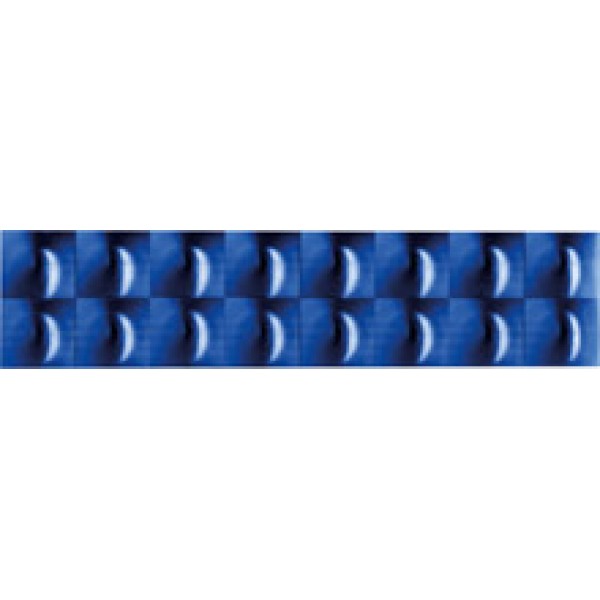 Отражатель-полоски линза , синий (7х30) комплект